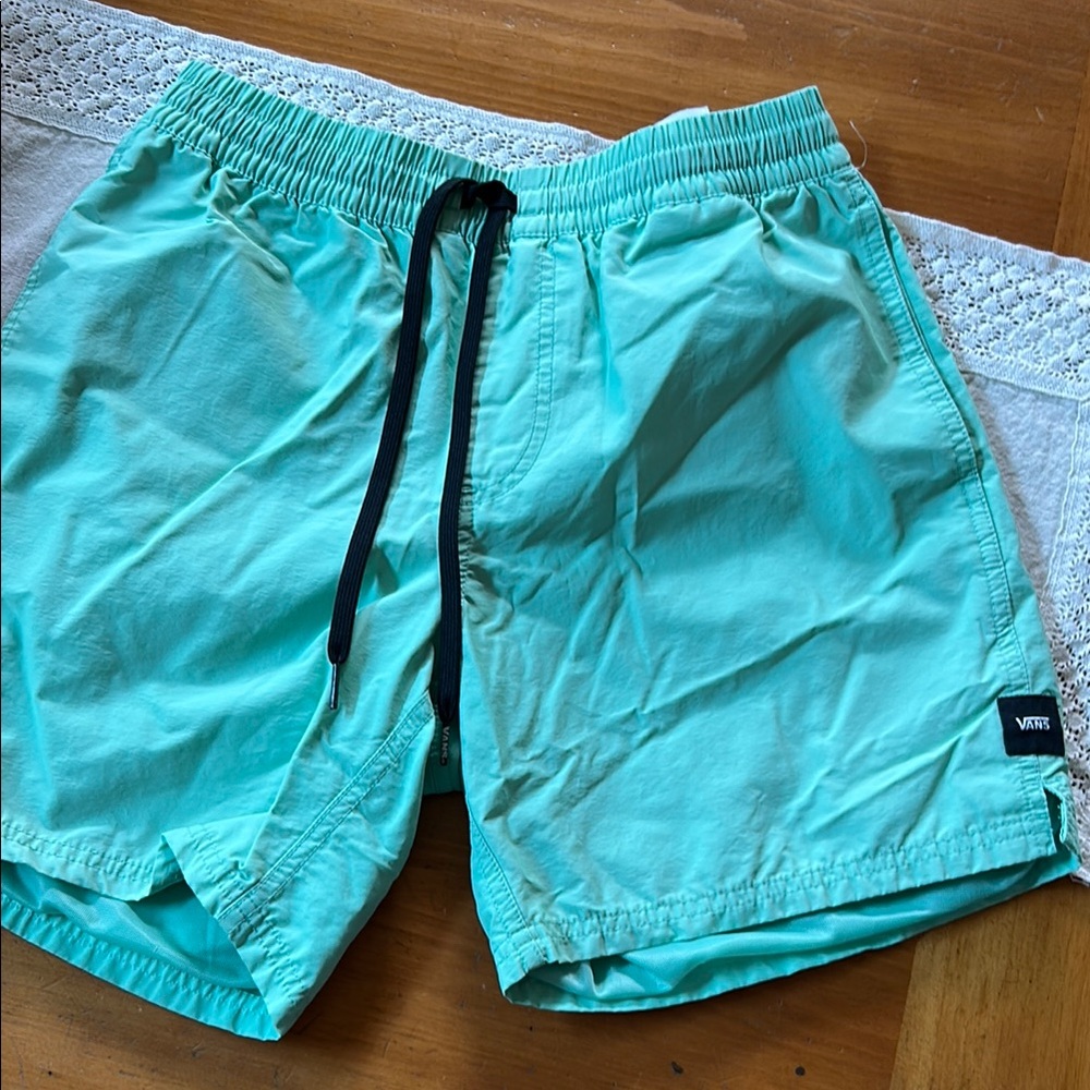 Vans Teal Swim Shorts